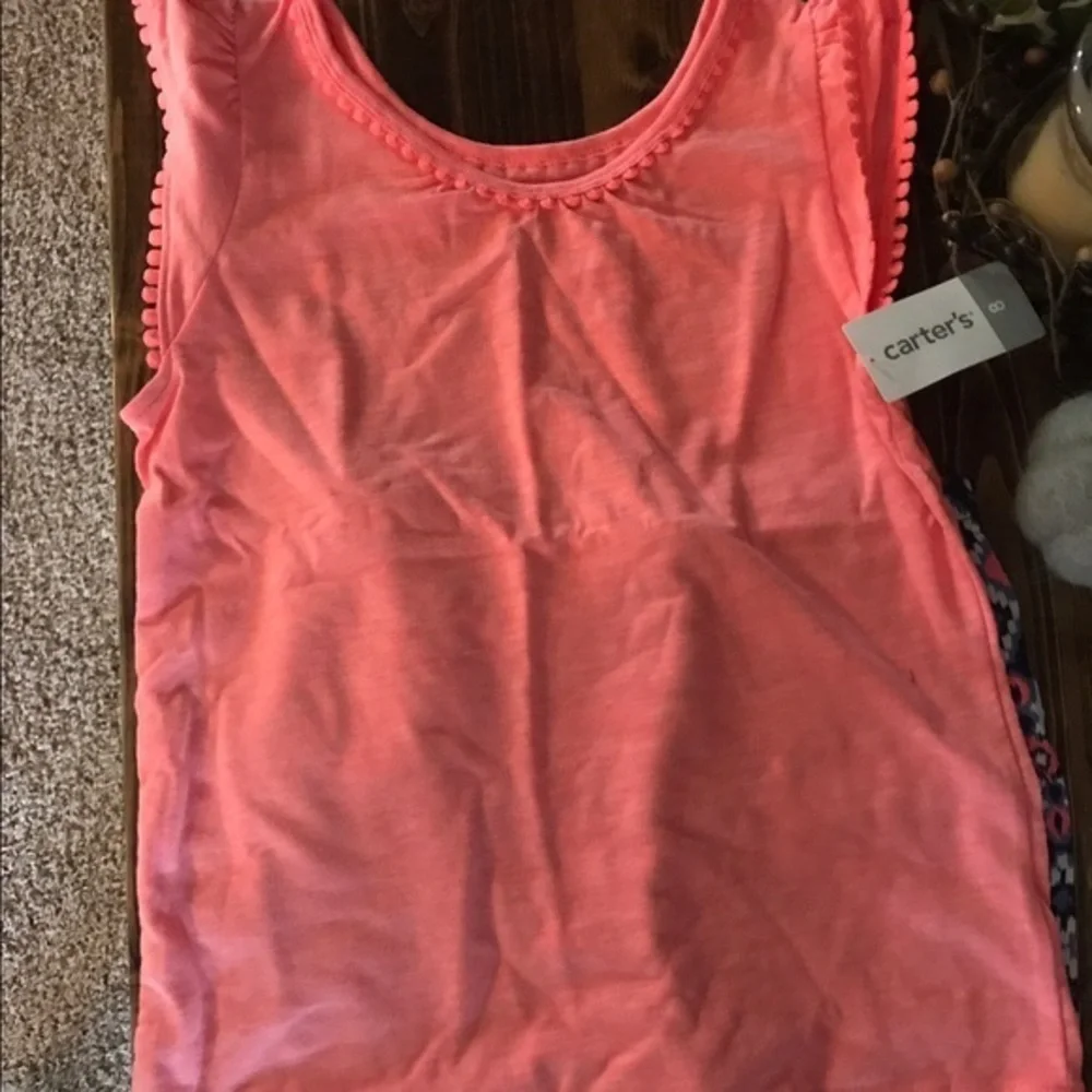 NWT Carter's Bright Print Outfit Girls 4T & 8
